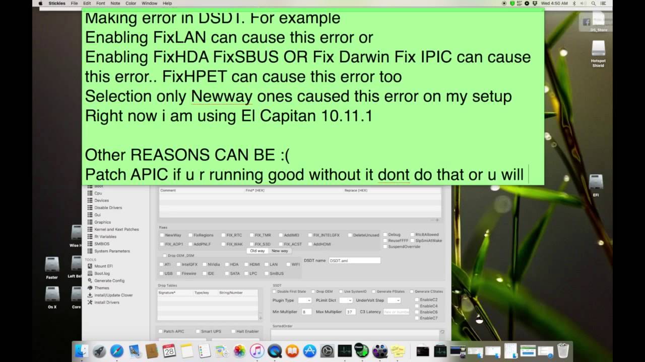 mac unable to find driver for this platform: acpi
